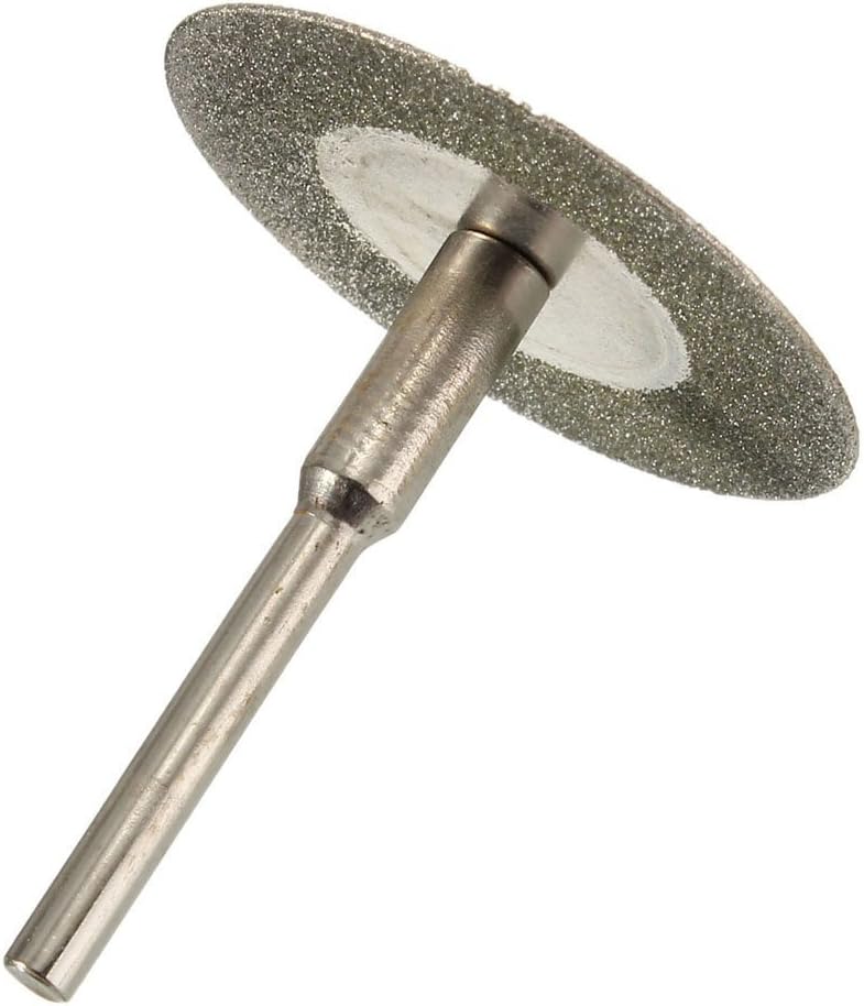 Lukcase Diamond Cutting Wheel Cut Off Discs Coated Rotary Tools W/Mandrel 25mm for Dremel by YEEZUGO - Image 4